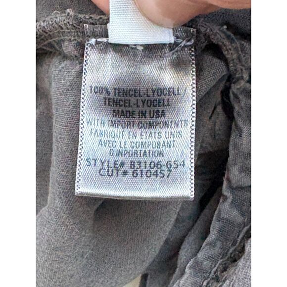 Bella Dahl Jogger Pants Size XS Brown Grey High Rise Pull On Elastic Waist Cargo - Picture 7 of 11